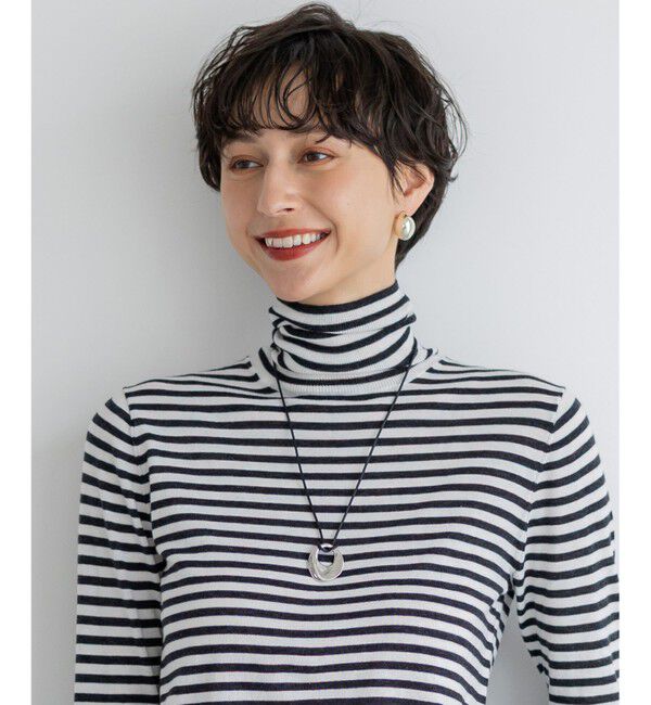 23区「メタルリングトップ ネックレス」|ネックレス|