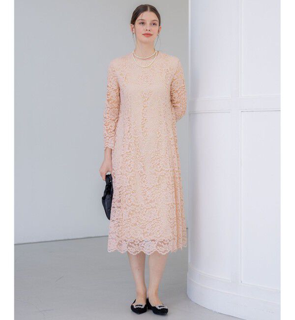 23区「【APPLAUDIR】シャイニーレース ドレス」|ドレス|