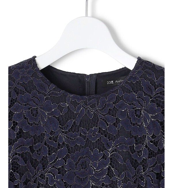 23区「【APPLAUDIR】シャイニーレース ドレス」|ドレス|