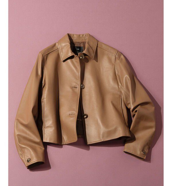 23区「ラムレザー ステンカラー ジャケット」|その他|