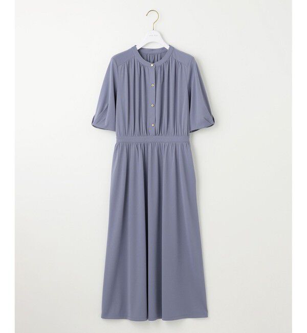 any SiS「【接触冷感・吸水速乾・UVケア】エアリードレープスムース ワンピース」|ワンピース|