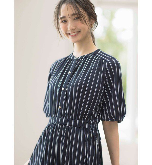 any SiS「【接触冷感・吸水速乾・UVケア】エアリードレープスムース ワンピース」|ワンピース|