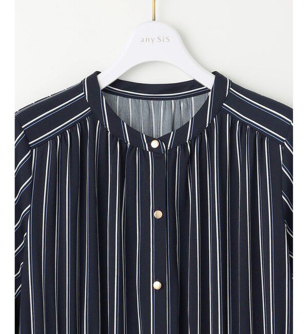 any SiS「【接触冷感・吸水速乾・UVケア】エアリードレープスムース ワンピース」|ワンピース|