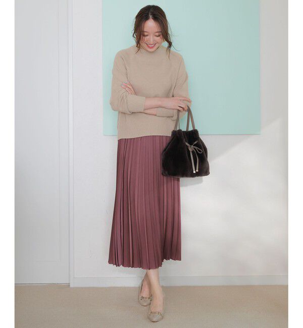 ANY SIS「【2SET】ボリューム ニット&times;プリーツ スカート セット」|スーツ|