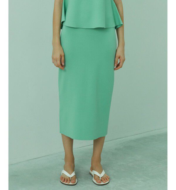 BEIGE,「HOLLY / Iラインスカート」|スカート|Sage