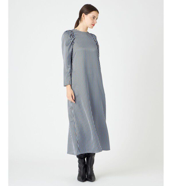 BEIGE,「MABILLON / マトンスリーブドレス」|ワンピース|