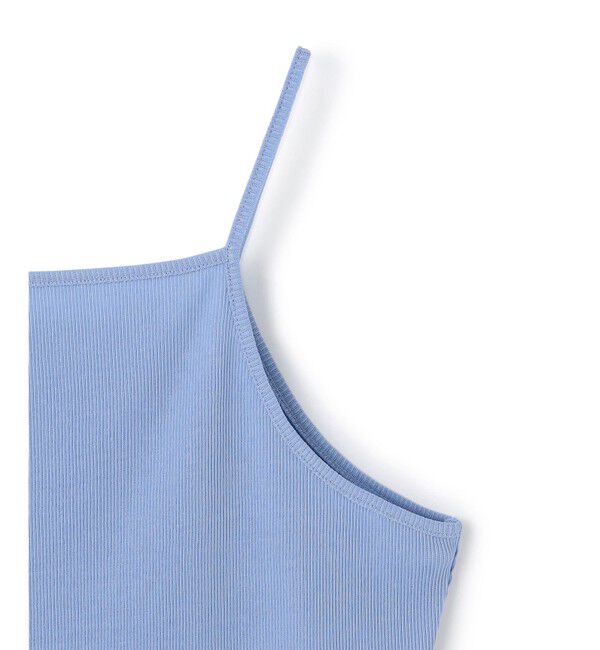 BEIGE,「【洗える・Oggi 10月号掲載】MARINO / コットンリブキャミソール」|Tシャツ・カットソー|