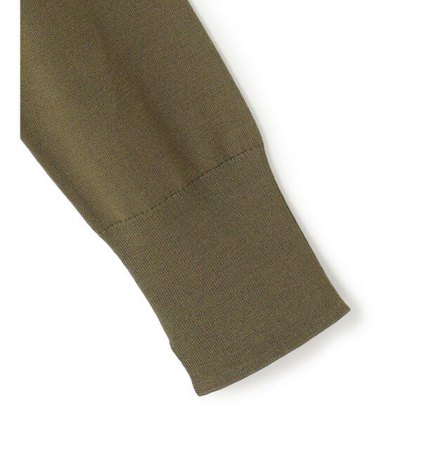 BEIGE,「WILLOW / アシンメトリーレースクルーネックニット」|ニット・セーター|