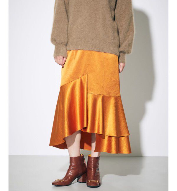 Diagram「レイヤードマーメイドスカート」|スカート|オレンジ