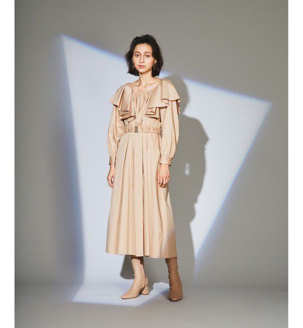 Diagram「フリルショルダーワンピース」|ワンピース|