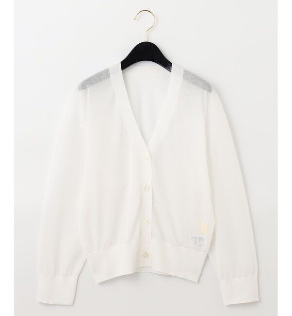 Diagram「シアーVネックニットカーディガン」|カーディガン|