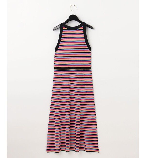 GRACE CONTINENTAL「マルチ畦編ワンピース」|ワンピース|