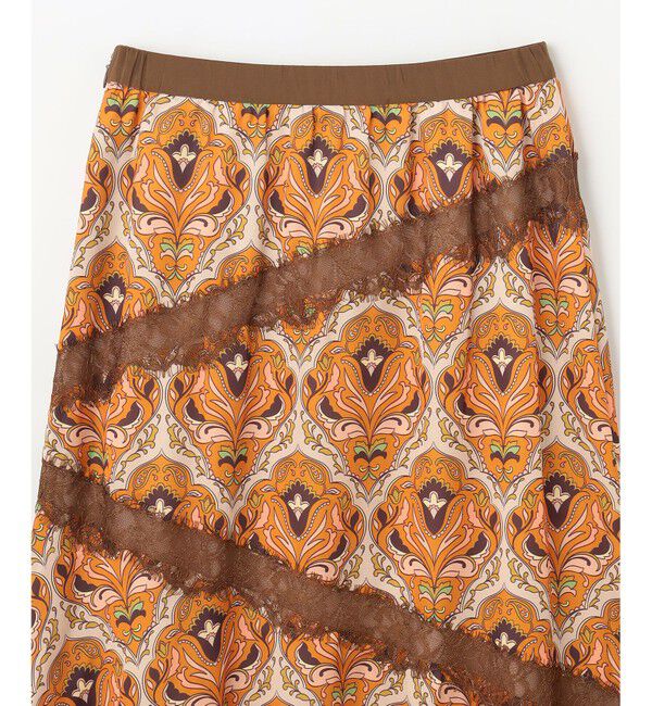 GRACE CONTINENTAL「レース切替マーメイドスカート」|スカート|