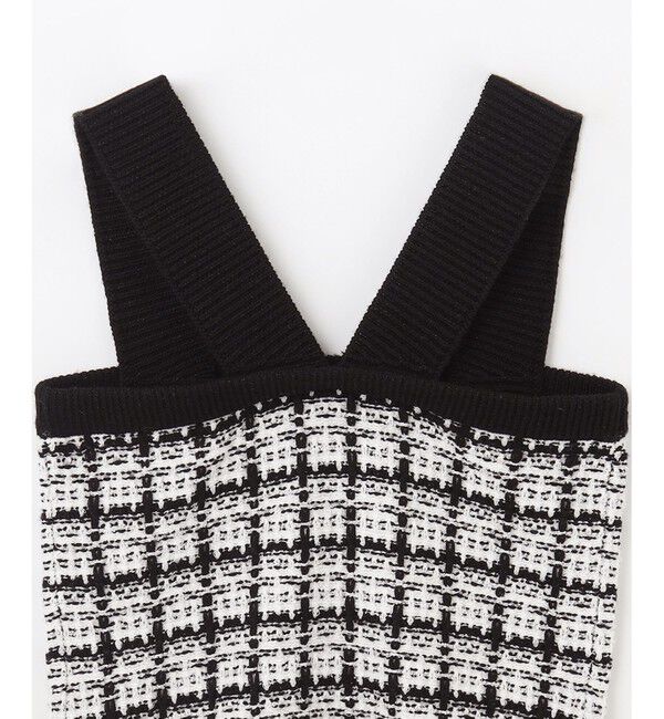 Diagram「チェックニットビスチェ」|カーディガン|