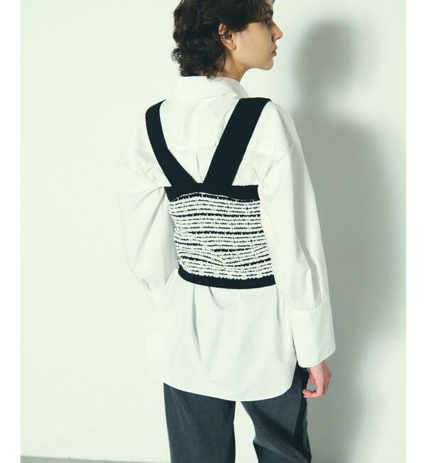 Diagram「チェックニットビスチェ」|カーディガン|