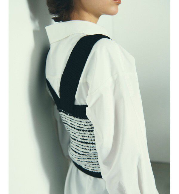 Diagram「チェックニットビスチェ」|カーディガン|