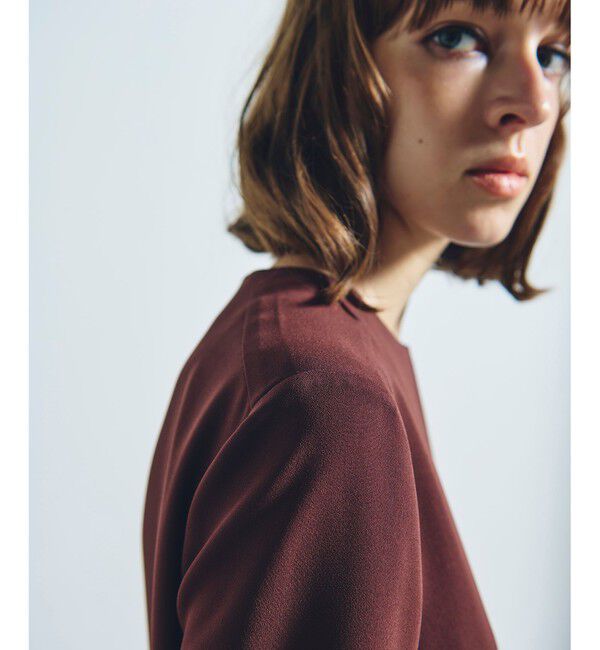 Grace Class「バイカラーラインドレス」|ワンピース|