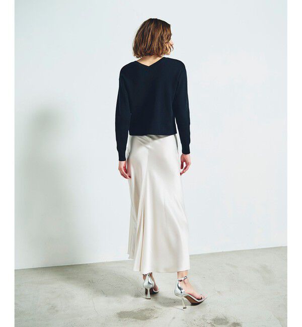 Grace Class「ロゴビジューニットトップ」|ニット・セーター|