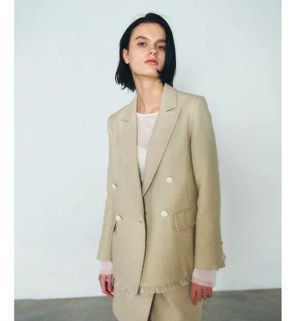 Diagram「ツイードテーラージャケット」|テーラードジャケット|