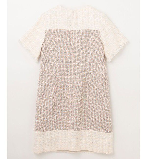 Grace Class「ツイードコンビミニワンピース」|ワンピース|