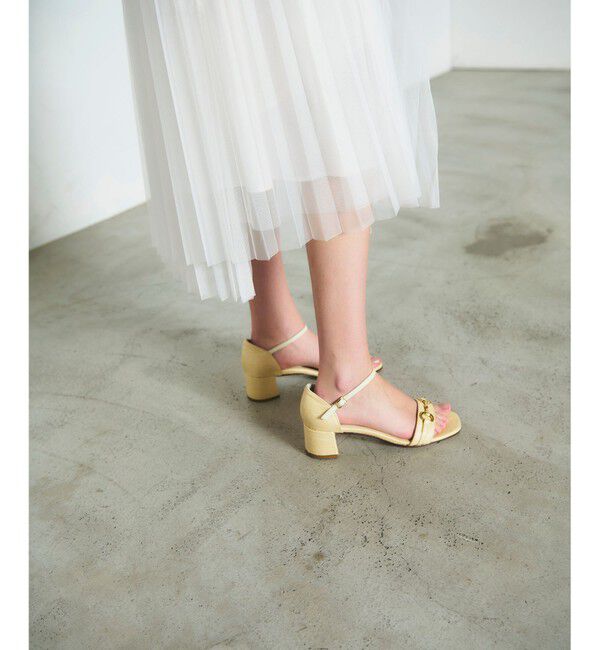 GRACE CONTINENTAL「CORSO ROMA ジュートビットサンダル」|サンダル|