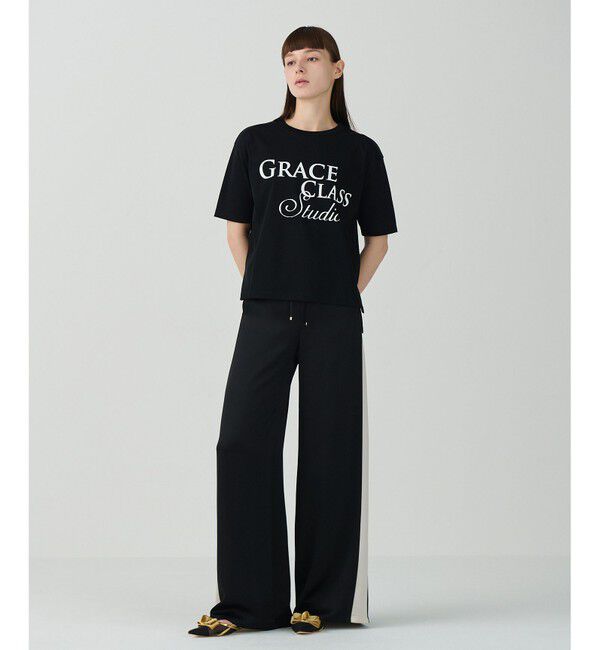 Grace Class「レタードシルケットTシャツ」|シャツ・ブラウス|