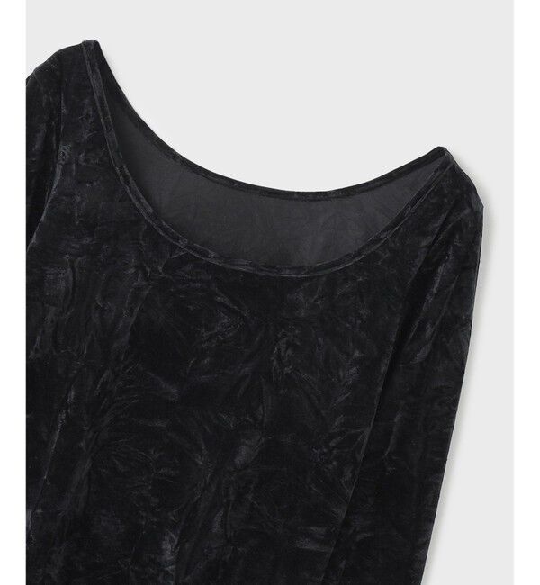 GRACE CONTINENTAL「クラッシュベロアカットトップ」|Tシャツ・カットソー|