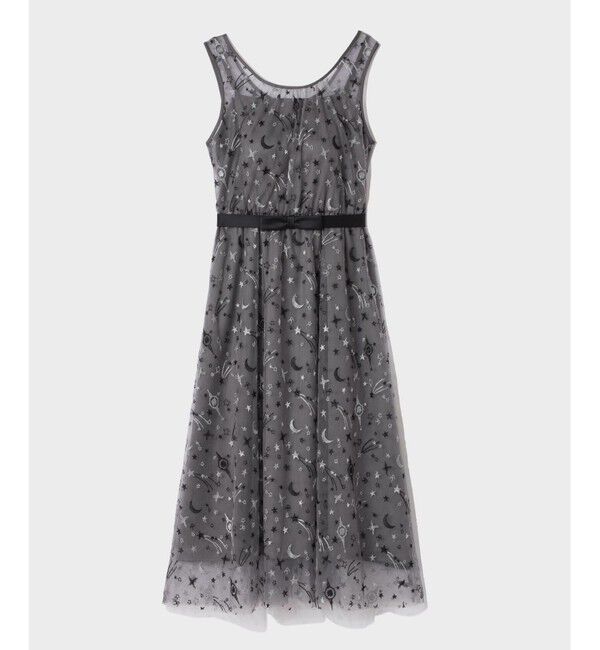 Grace Class「スペースembチュールドレス」|ワンピース|