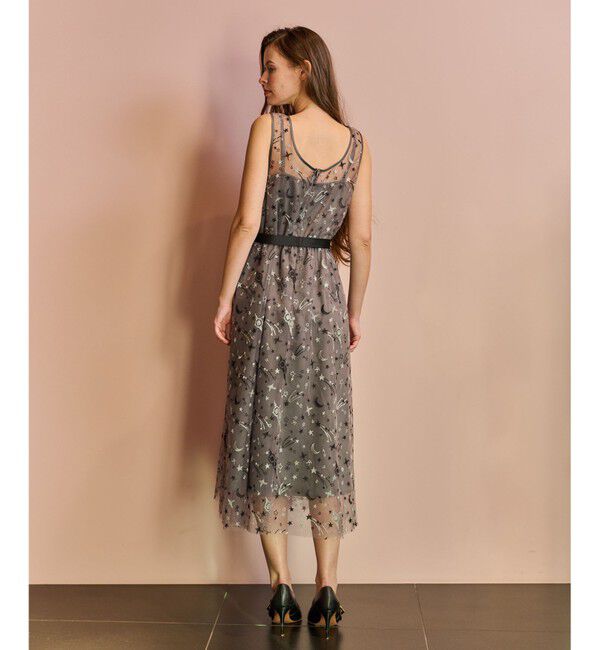 Grace Class「スペースembチュールドレス」|ワンピース|