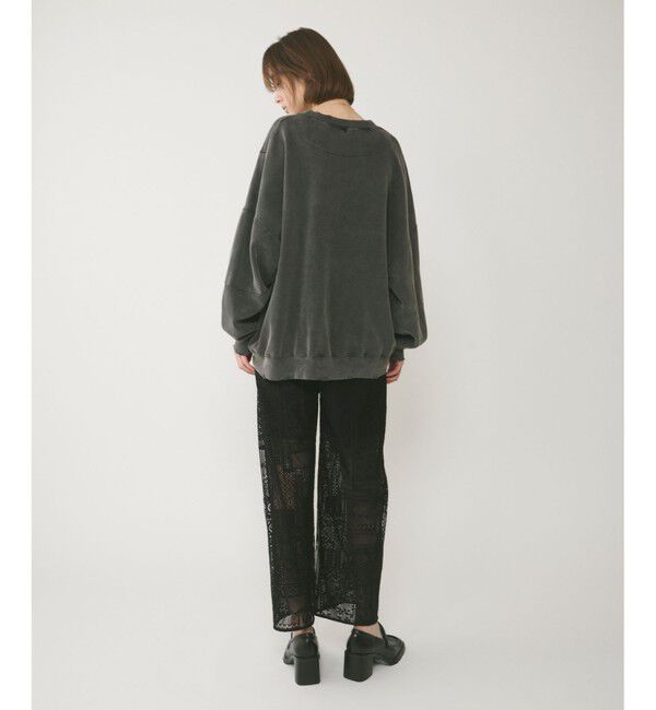 GRACE CONTINENTAL「ピグメントスエットトップ」|スウェット・ジャージ|