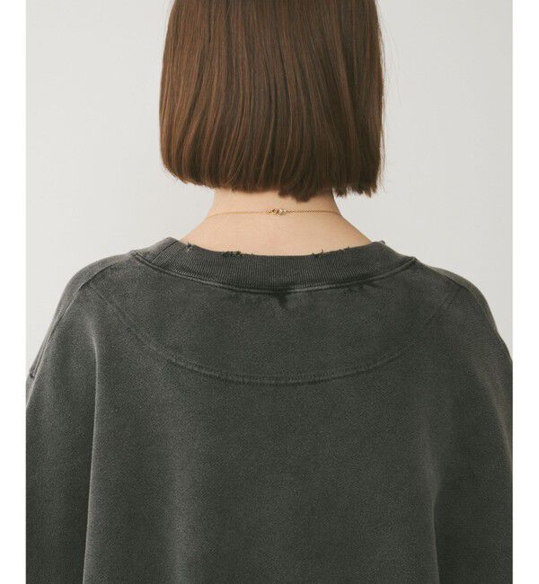 GRACE CONTINENTAL「ピグメントスエットトップ」|スウェット・ジャージ|