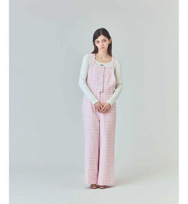 Grace Class「チェックツイードサロペット」|その他|