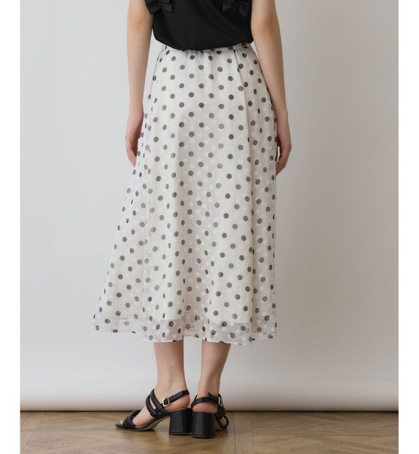 GRACE CONTINENTAL「ドットオパールスカート」|スカート|
