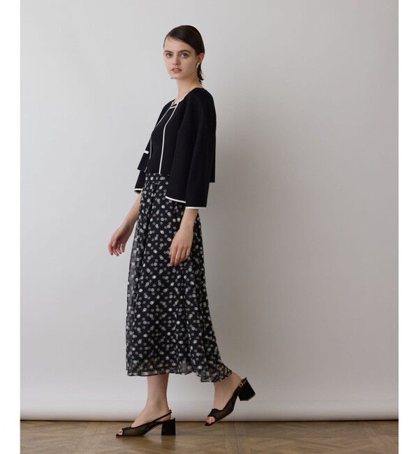 GRACE CONTINENTAL「ドットオパールスカート」|スカート|