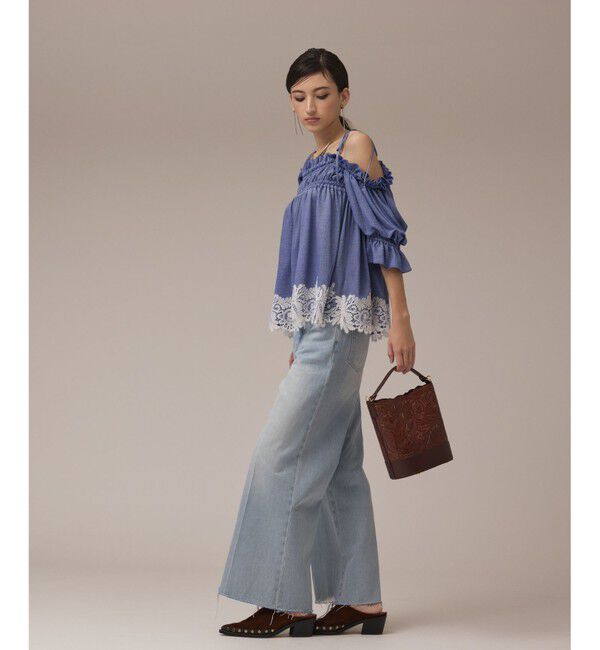 GRACE CONTINENTAL「ギャザーフレアトップ」|その他|