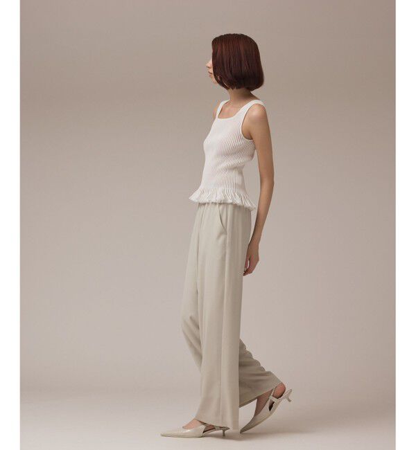 GRACE CONTINENTAL「シアーフリルニットトップ」|その他|