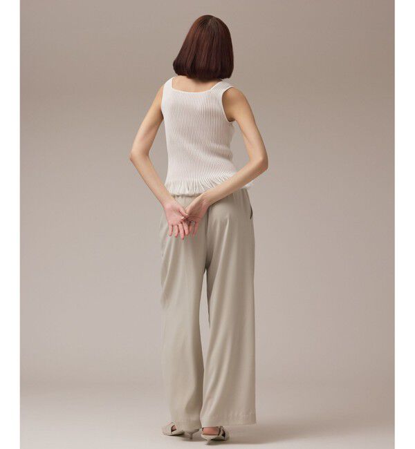 GRACE CONTINENTAL「シアーフリルニットトップ」|その他|