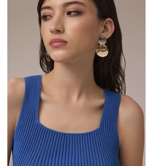 GRACE CONTINENTAL「シアーフリルニットトップ」|その他|