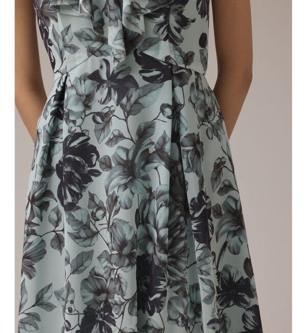 Diagram「フラワープリントフリルワンピース」|ワンピース|