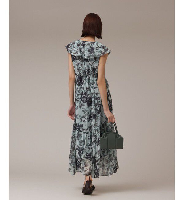 Diagram「フラワープリントフリルワンピース」|ワンピース|