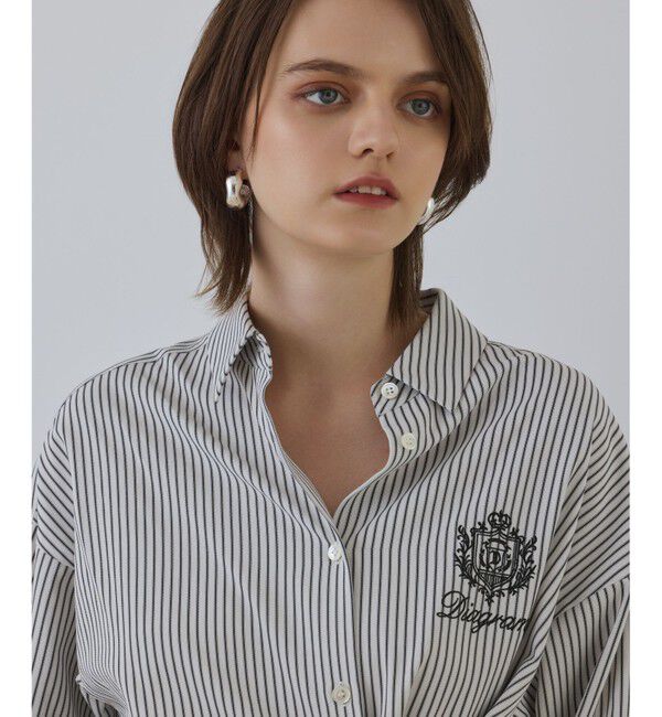 Diagram「エンブレム刺繍シャツ」|シャツ・ブラウス|