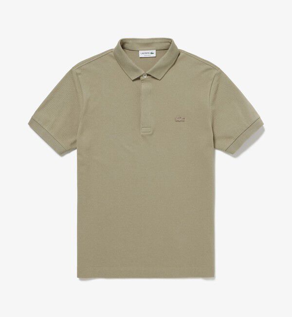 LACOSTE「『Le Paris Polo』レギュラーフィット　パリポロ 比翼ポロシャツ」|ポロシャツ|
