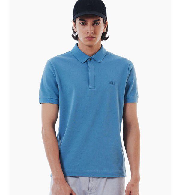 LACOSTE「『Le Paris Polo』レギュラーフィット　パリポロ 比翼ポロシャツ」|ポロシャツ|ブルーグラス