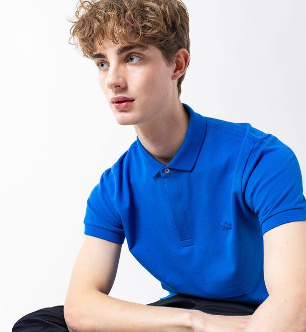 LACOSTE「『Le Paris Polo』レギュラーフィット　パリポロ 比翼ポロシャツ」|ポロシャツ|