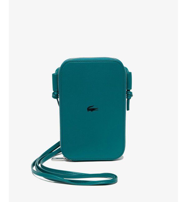 LACOSTE「ワンポイントワニロゴスマホポーチ Size: 11.5 x 18.5 x 2cm」|その他|
