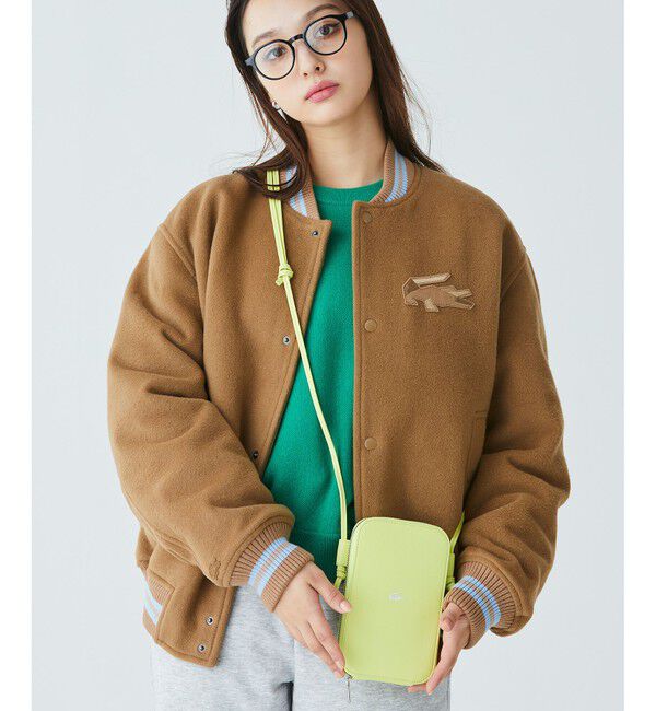 LACOSTE「ワンポイントワニロゴスマホポーチ Size: 11.5 x 18.5 x 2cm」|その他|
