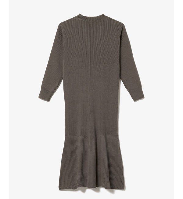 LACOSTE「ローウエストリブニットドレス / フレアワンピース」|ワンピース|