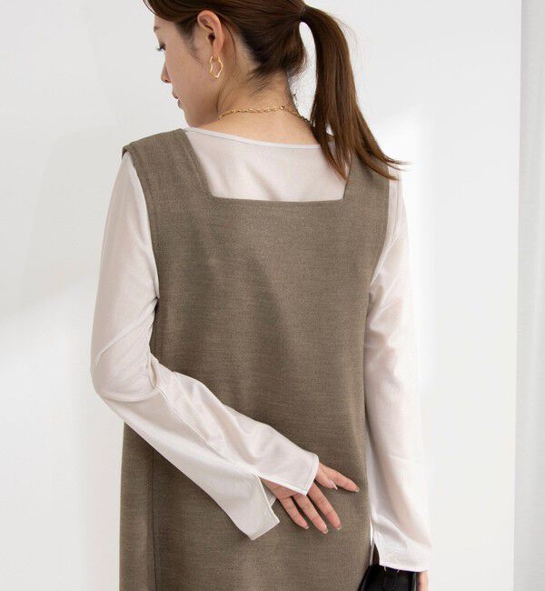 NOLLEY'S「ラメシアートリコットプルオーバーカットソー」|Tシャツ・カットソー|