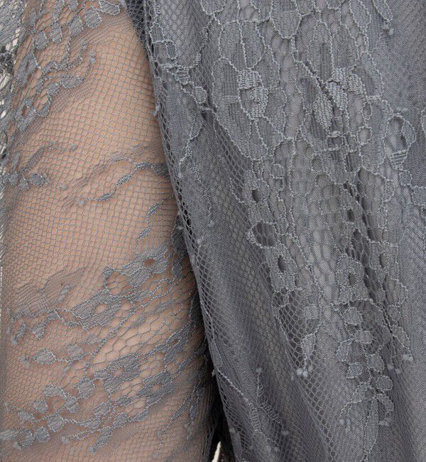 NOLLEY'S「総レースフレアスリーブワンピース」|ワンピース|