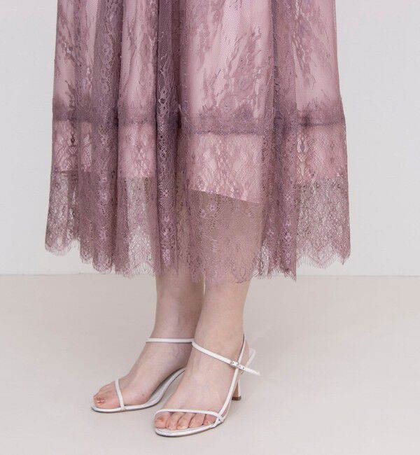 NOLLEY'S「総レースフレアスリーブワンピース」|ワンピース|